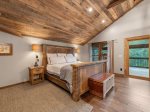 The River House: Upper Level Master Bedroom Area